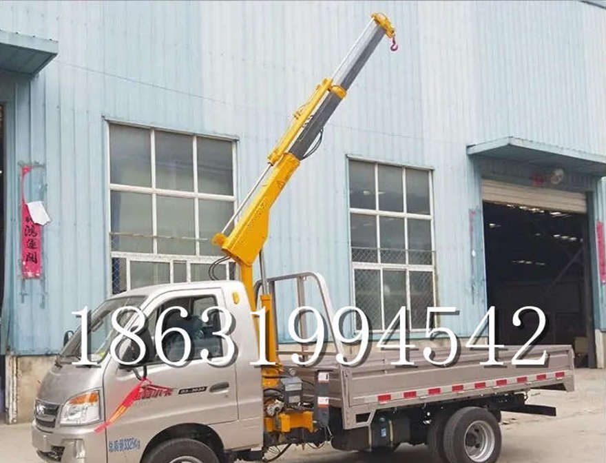 滕州市随车吊机1吨电动吊机随车吊机移动车载吊机可拆卸仓库小型移动微型提升机